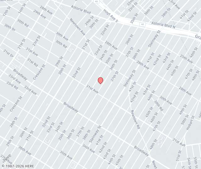 Location Map: 30-74 36th Street Astoria, New York 11103