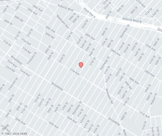 Location Map: 30-74 36th Street Astoria, New York 11103