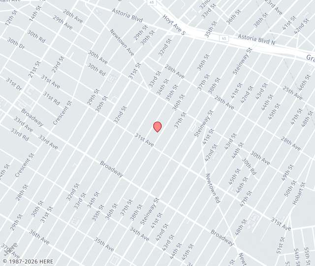 Location Map: 30-74 36th Street Astoria, New York 11103